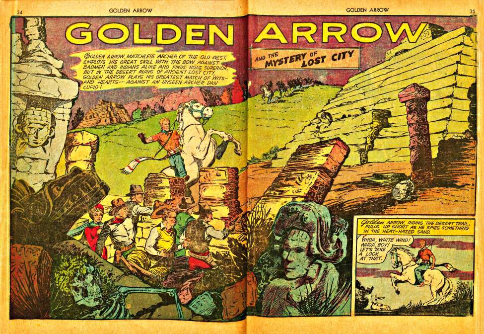 Book Cover For Golden Arrow 1 pt2