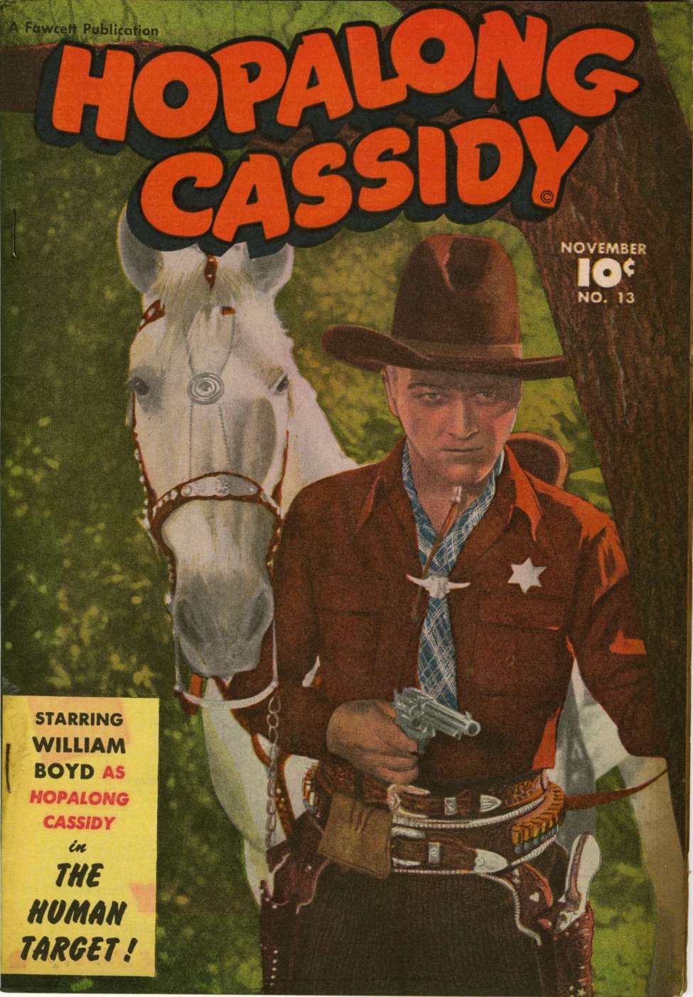 Book Cover For Hopalong Cassidy 13