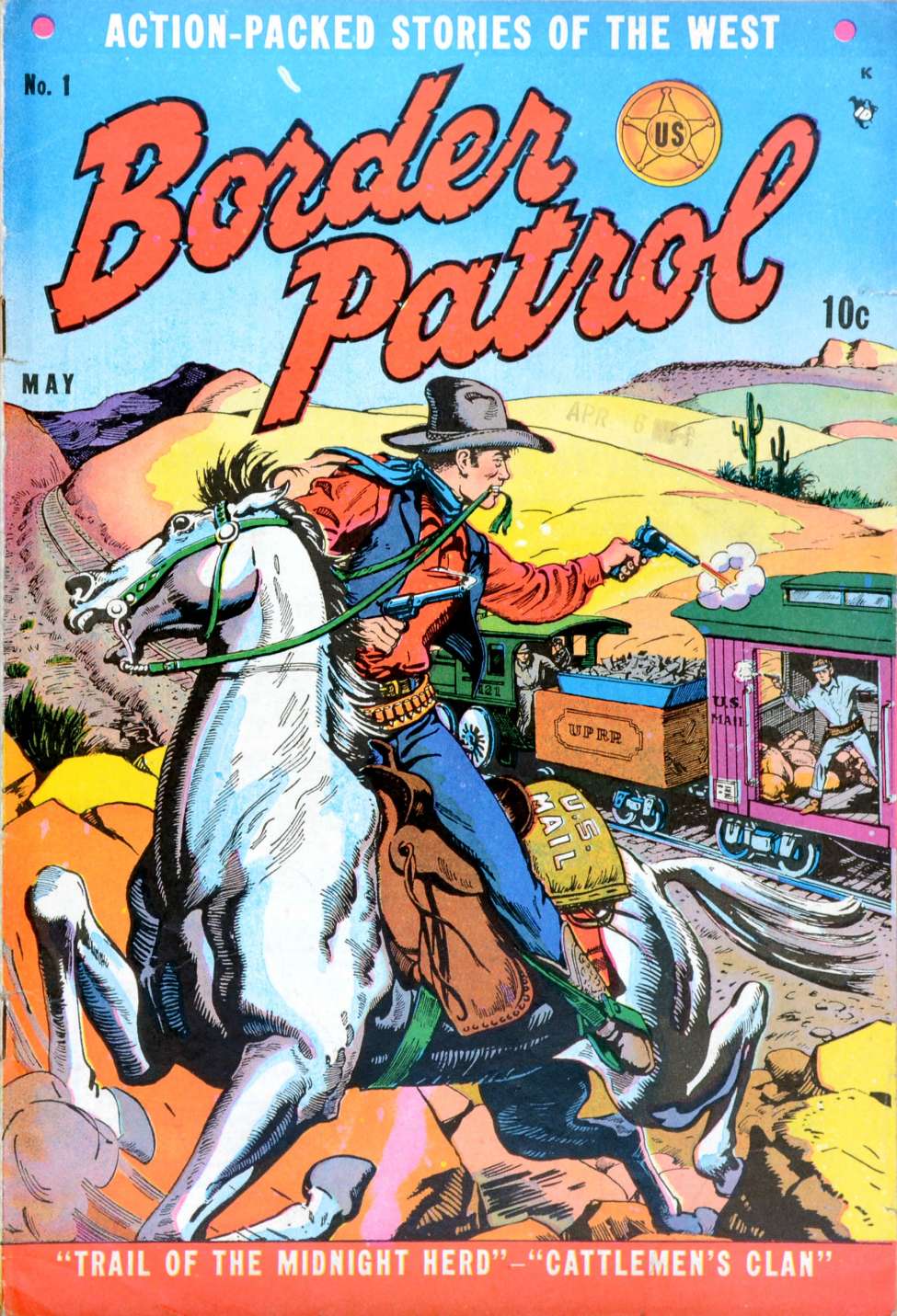 Comic Book Cover For Border Patrol #1