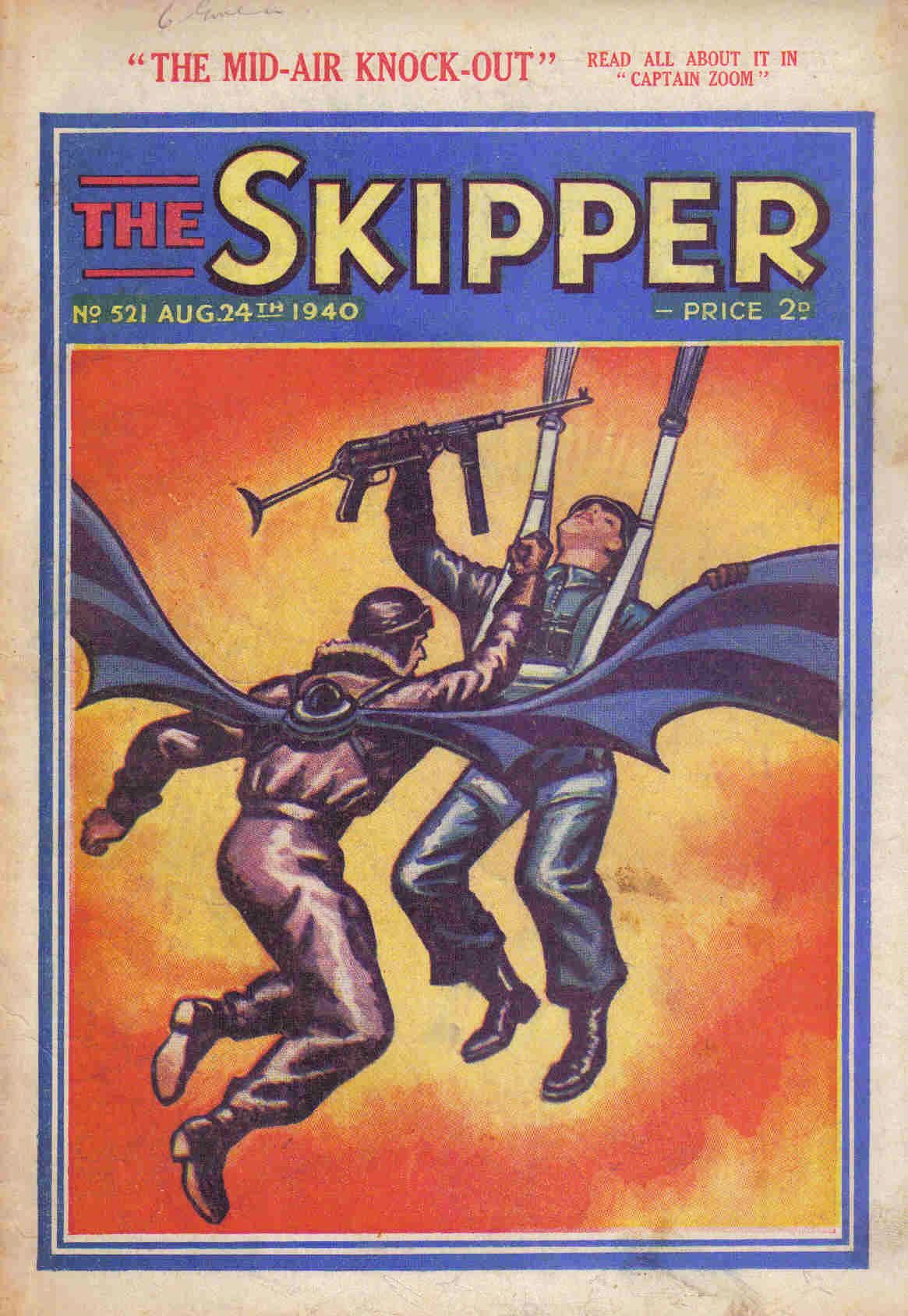 Comic Book Cover For The Skipper 521