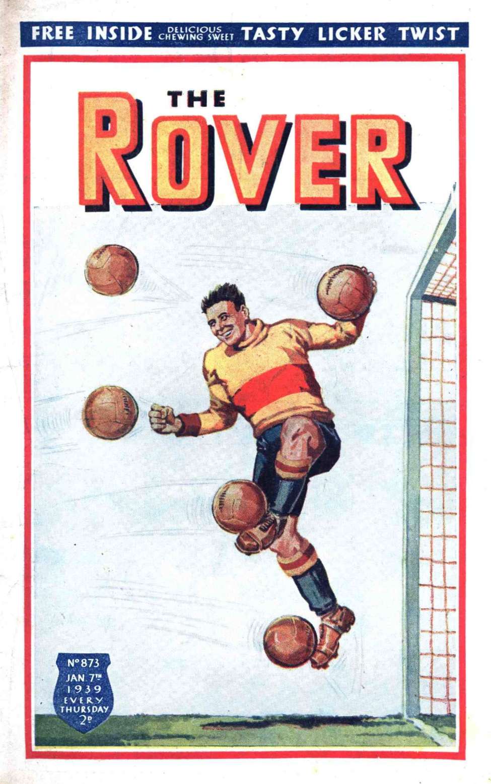 Comic Book Cover For The Rover 873