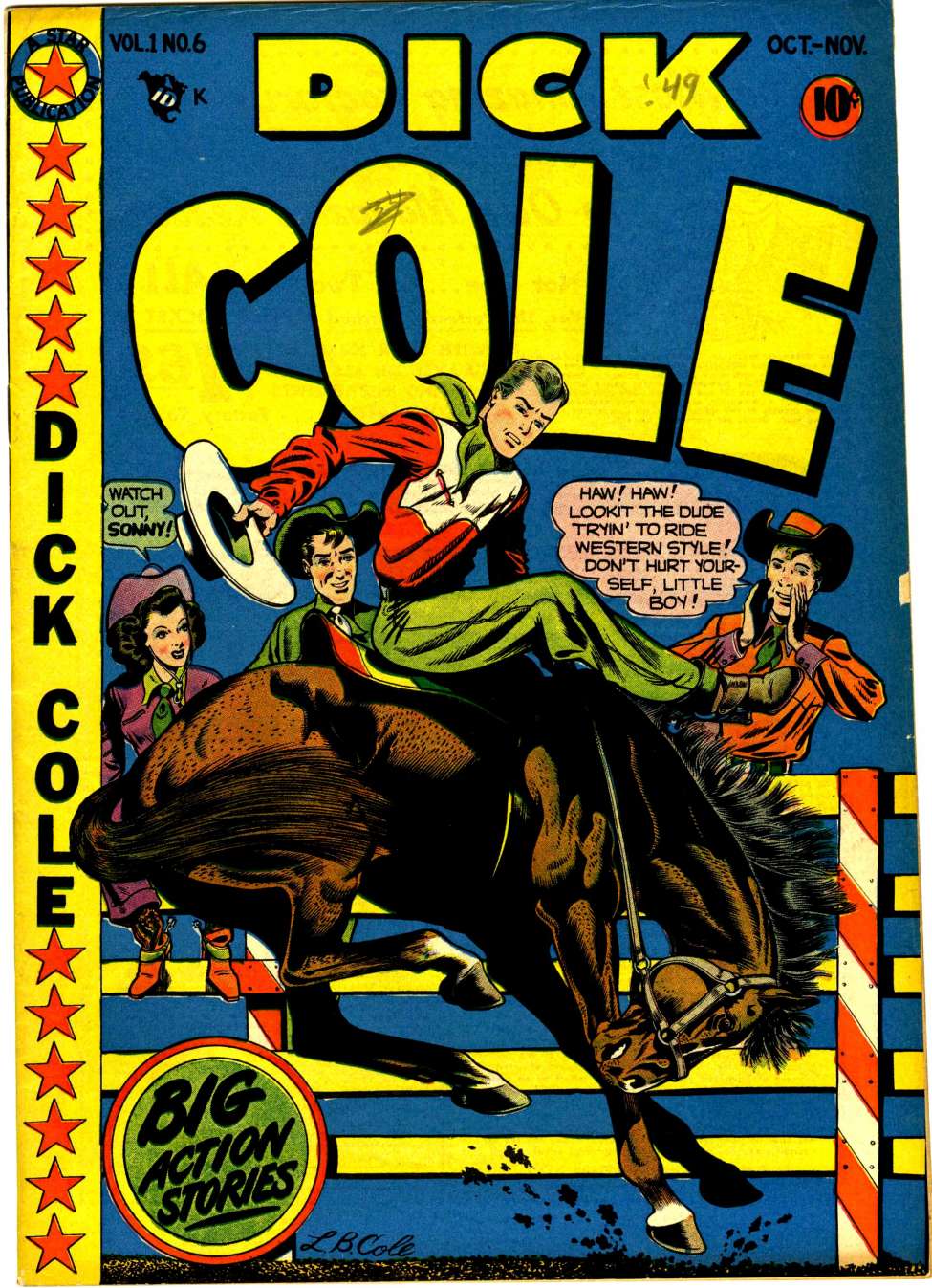 Book Cover For Dick Cole 7 (alt)
