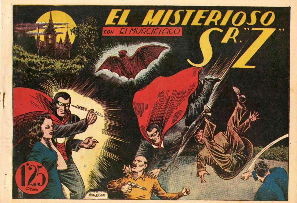 Comic Book Cover For El Murcielago 3 - El Misterioso Sr. Z