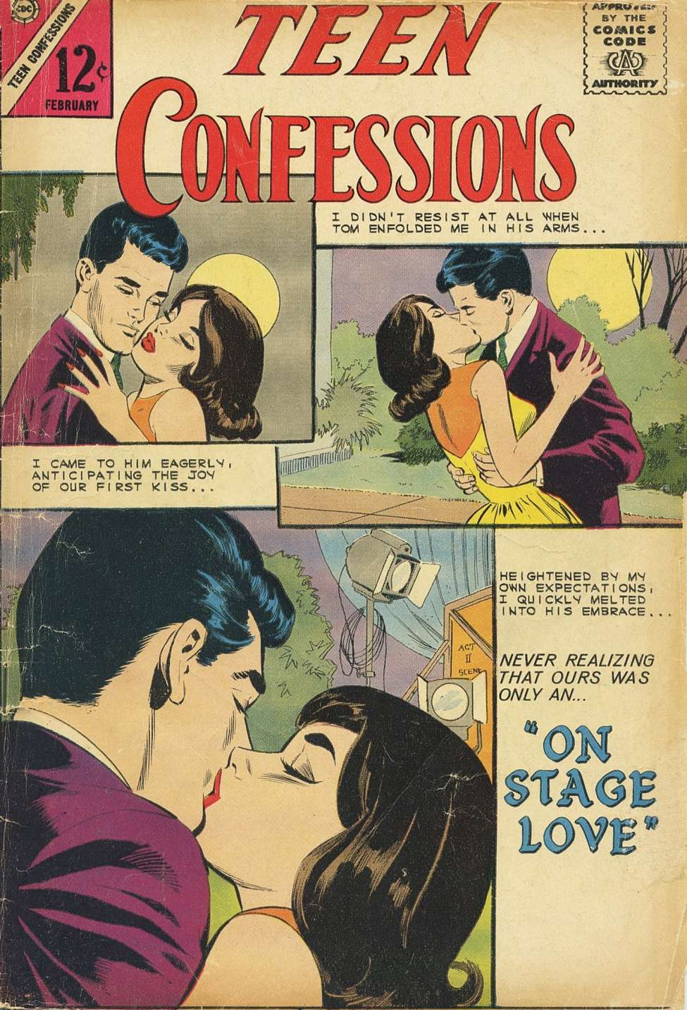 Comic Book Cover For Teen Confessions 27