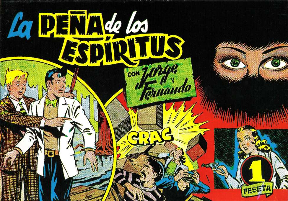 Comic Book Cover For Jorge y Fernando 81 - La peña de los espíritus