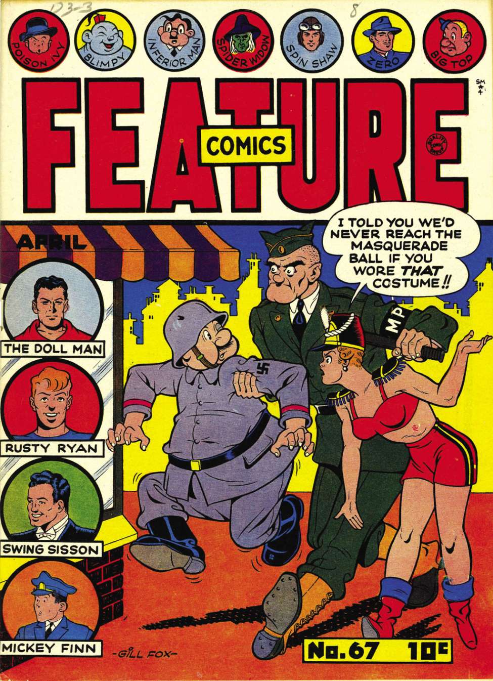 Book Cover For Feature Comics 67