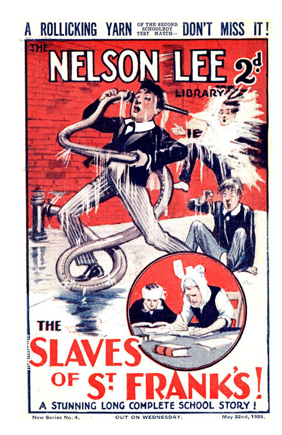 Comic Book Cover For Nelson Lee Library s2 4 - The Slaves of St. Frank's