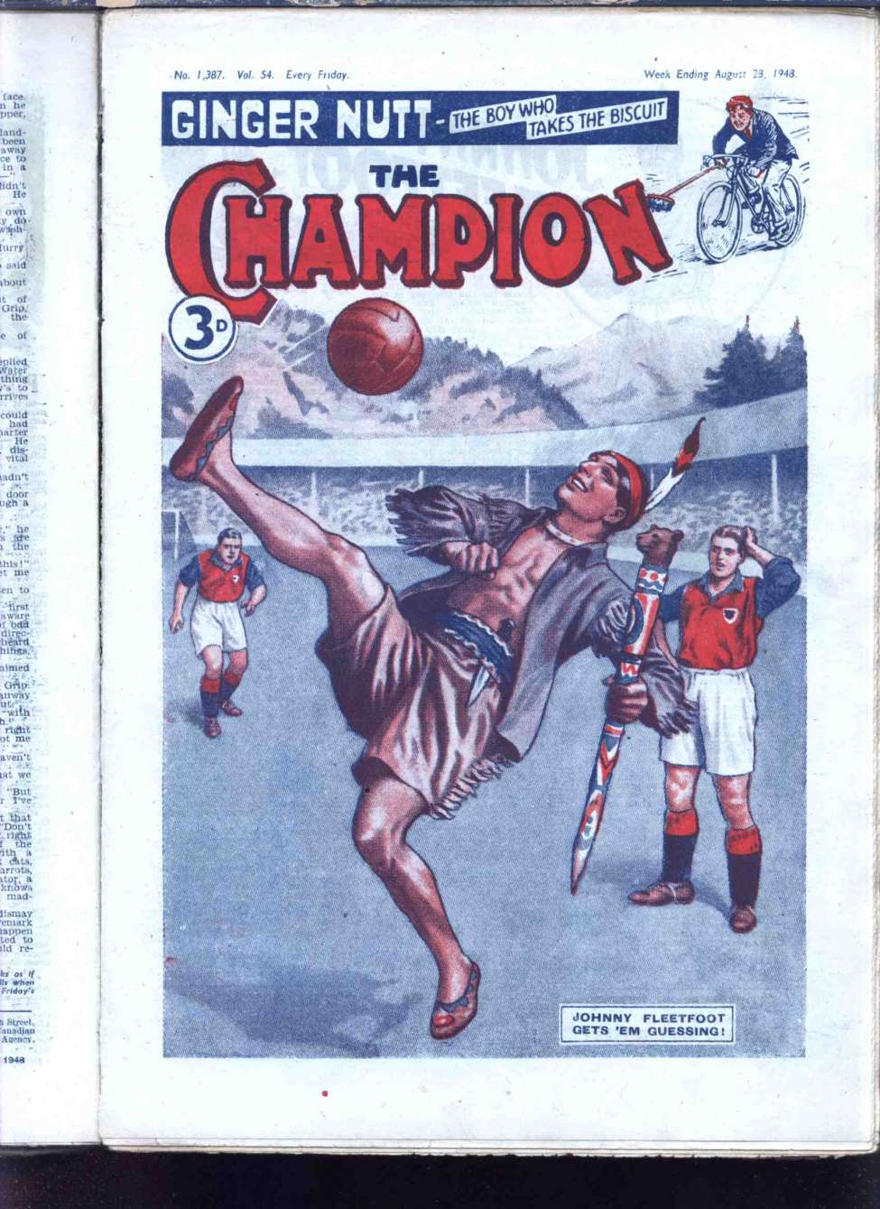 Comic Book Cover For The Champion 1387