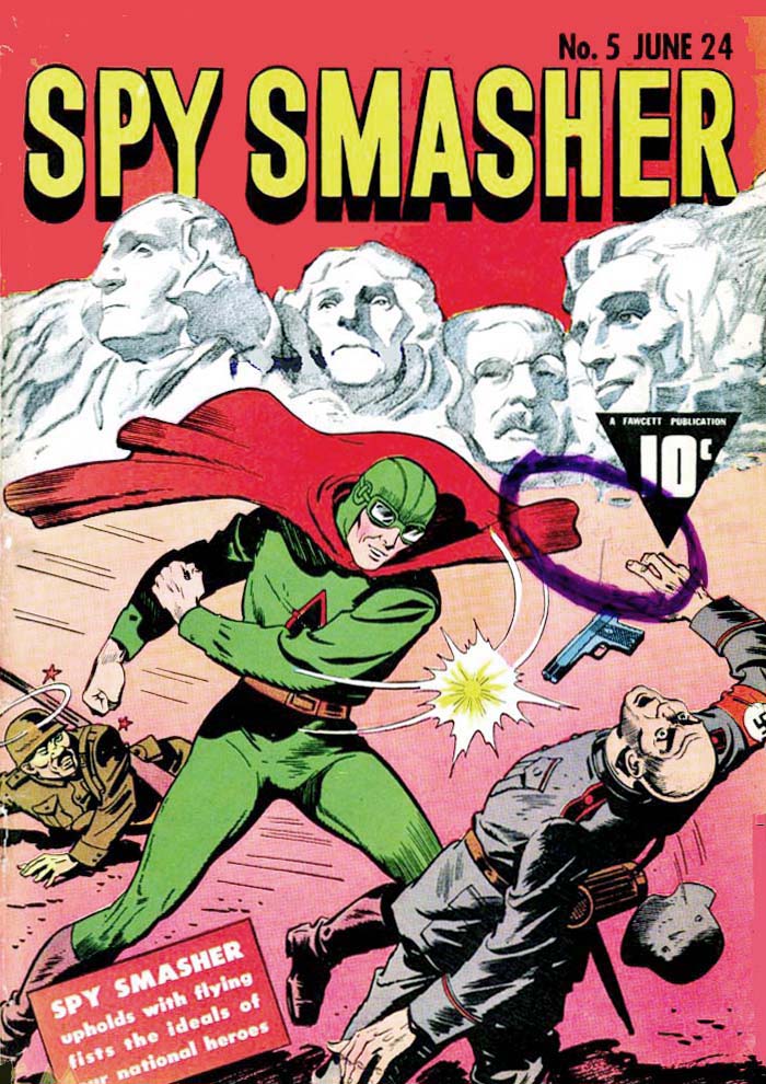 Comic Book Cover For Spy Smasher 5