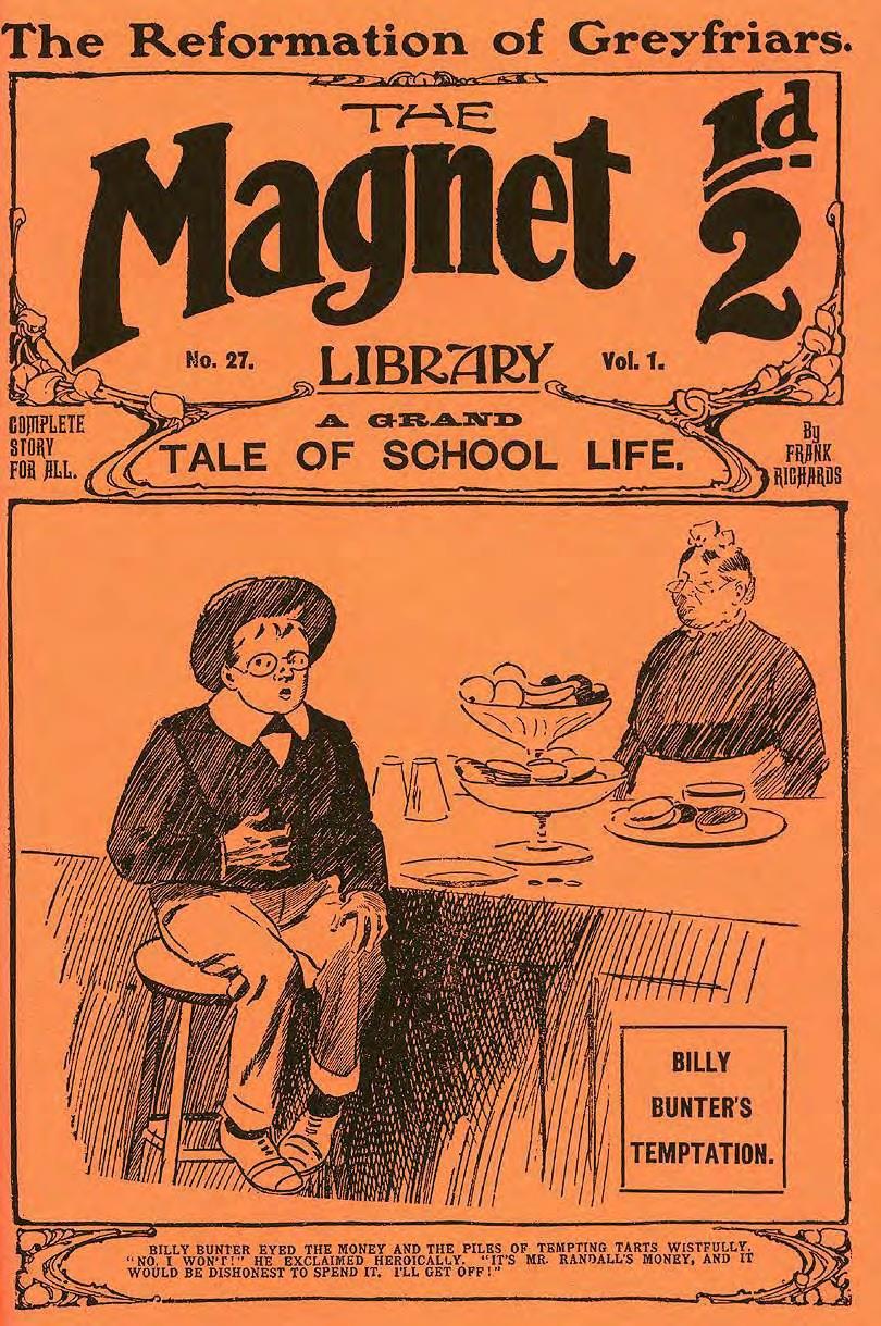 Comic Book Cover For The Magnet 27 - The Reformation of Greyfriars