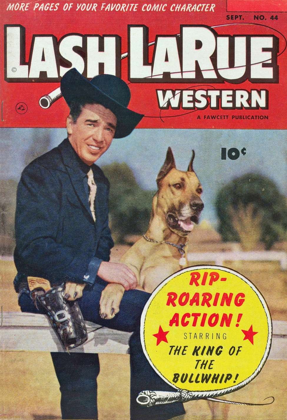Comic Book Cover For Lash LaRue Western 44