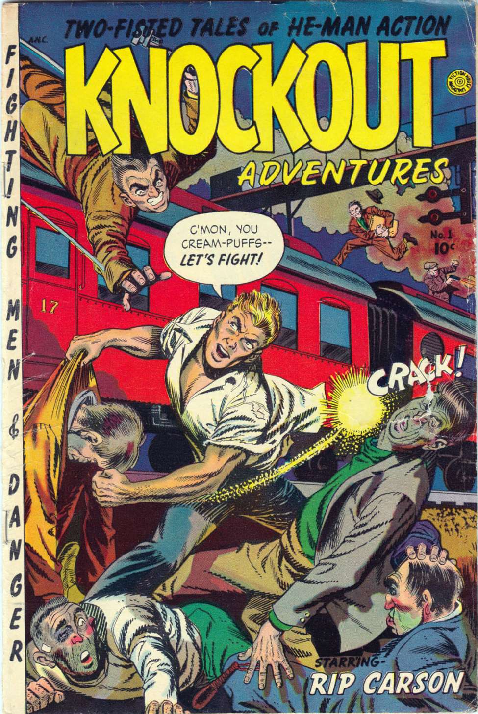 Comic Book Cover For Knockout Adventures 1