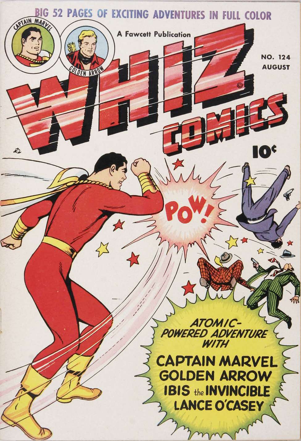 Book Cover For Whiz Comics 124