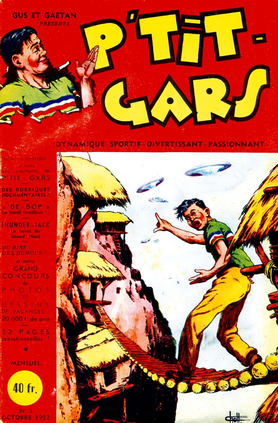 Comic Book Cover For P'tit Gars 1