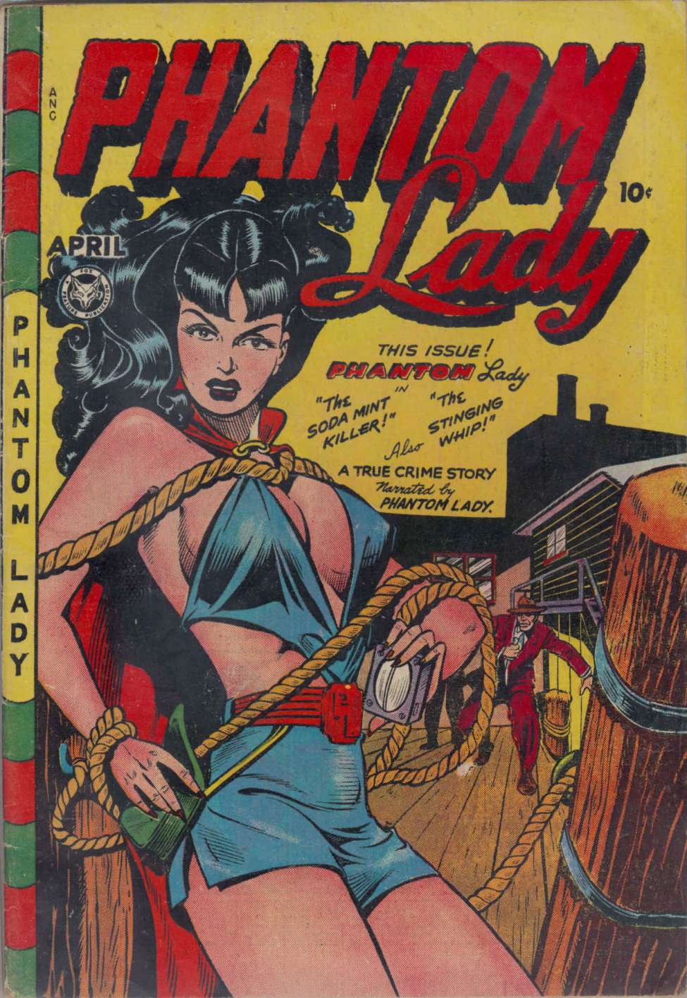 Comic Book Cover For Phantom Lady 17