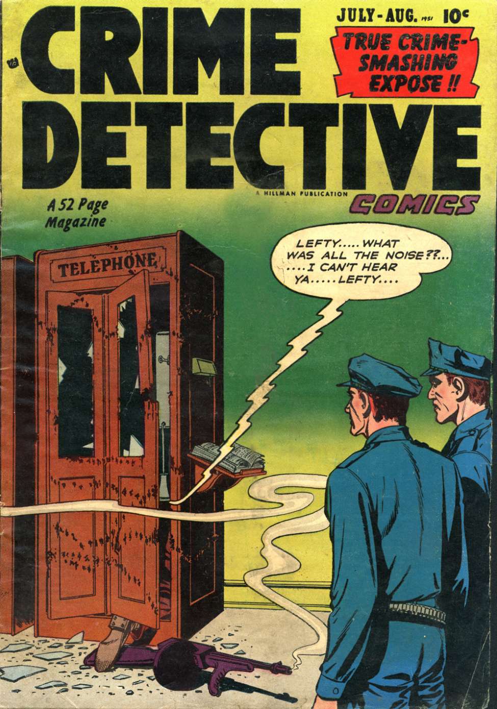 Comic Book Cover For Crime Detective Comics v2 9