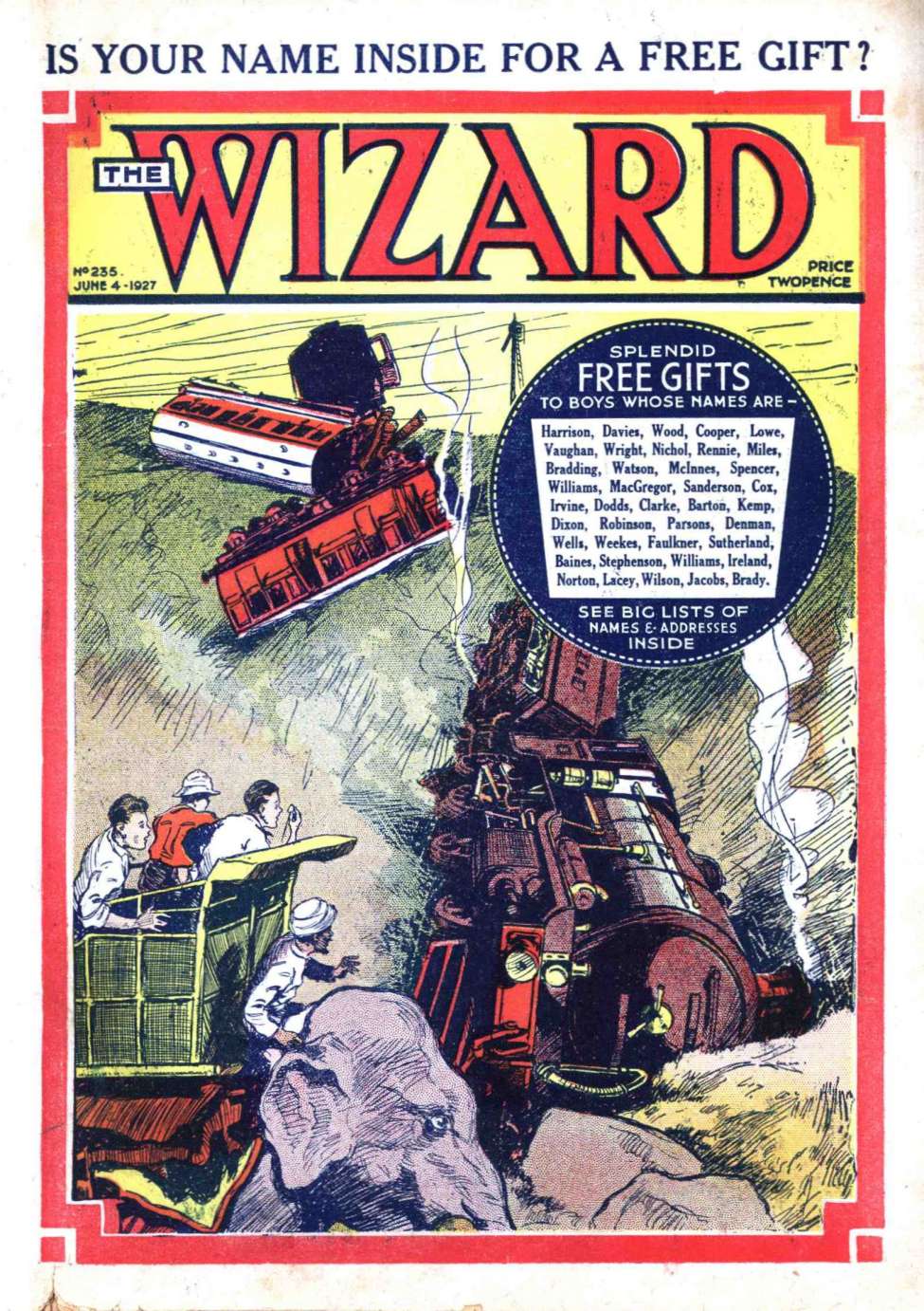 Book Cover For The Wizard 235