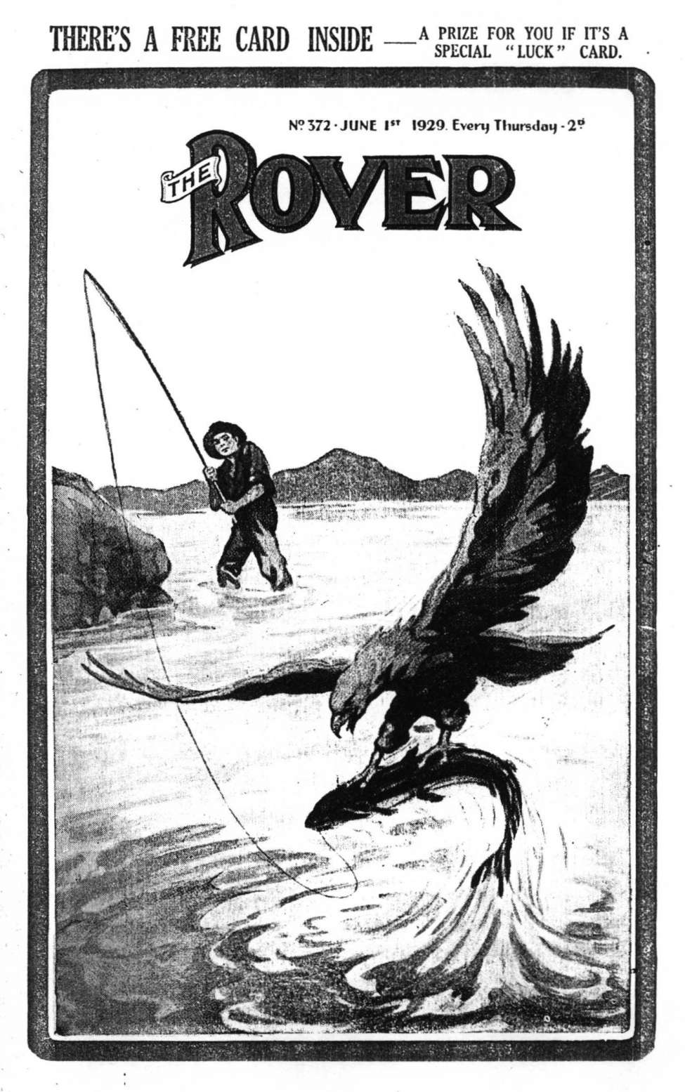 Comic Book Cover For The Rover 372