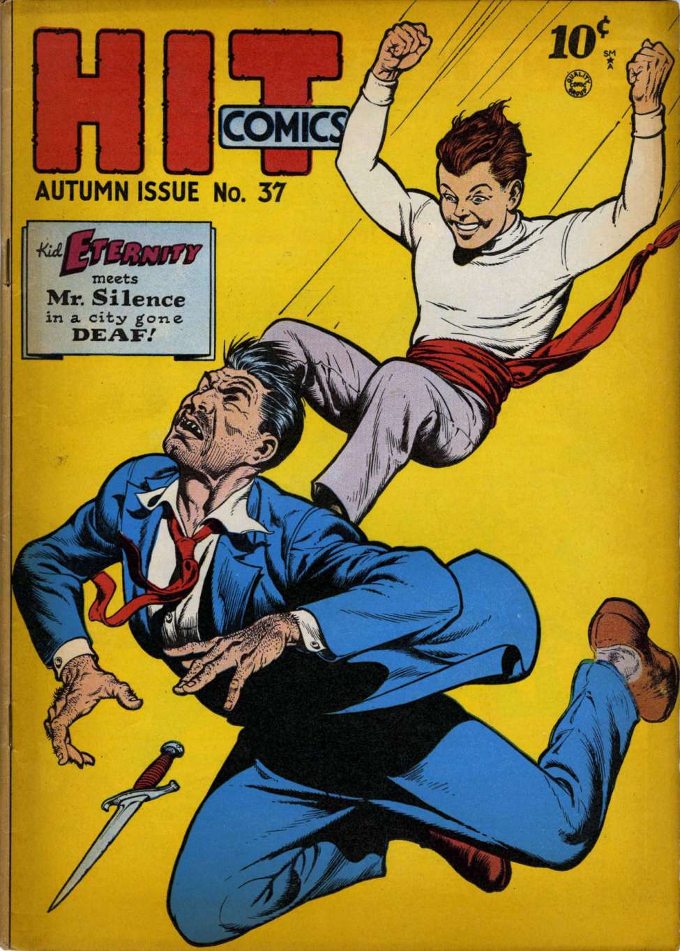 Comic Book Cover For Hit Comics 37