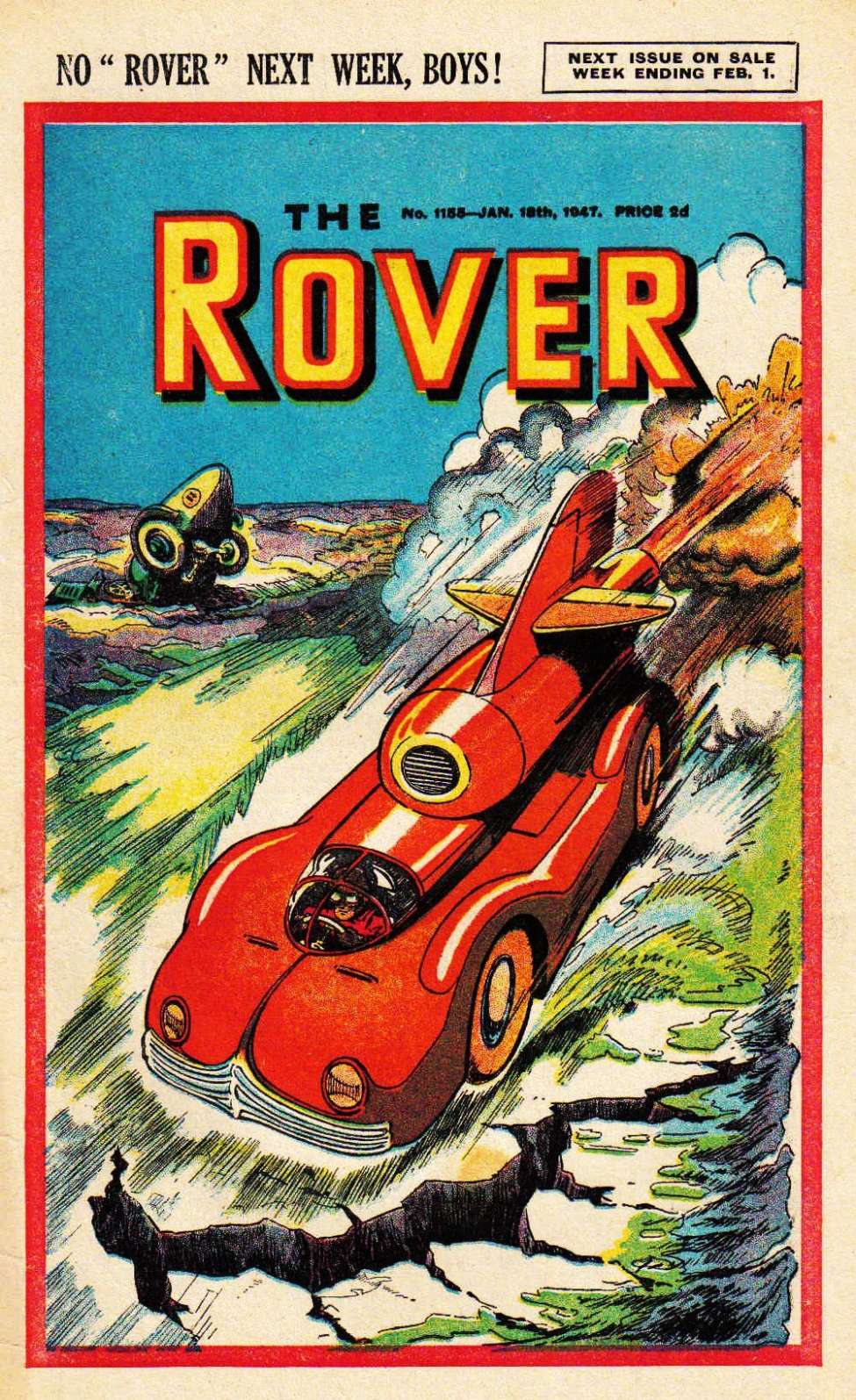 Book Cover For The Rover 1155