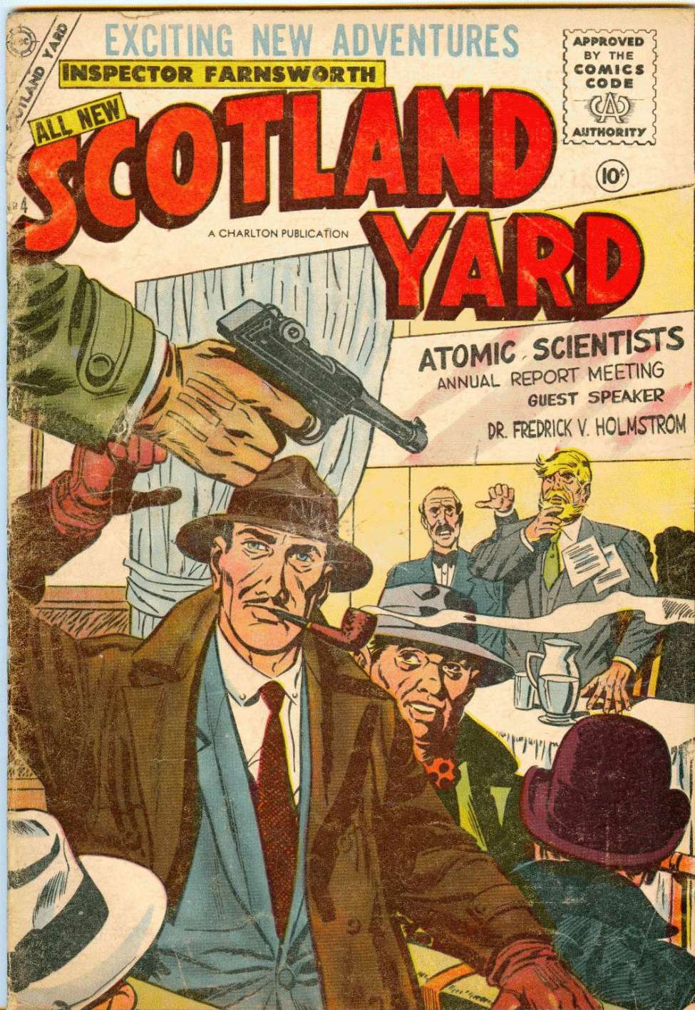Comic Book Cover For Scotland Yard 4
