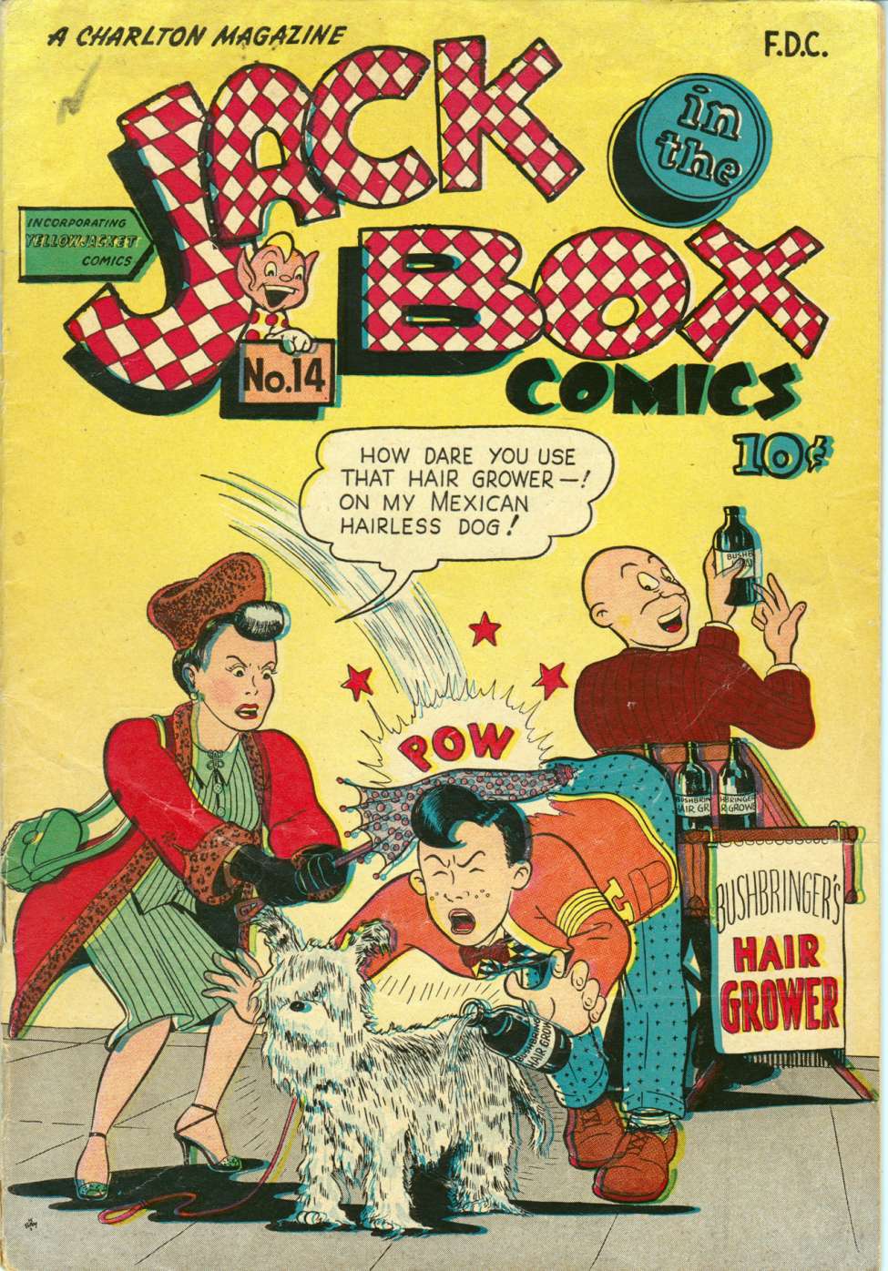 Comic Book Cover For Jack-in-the-Box Comics 14