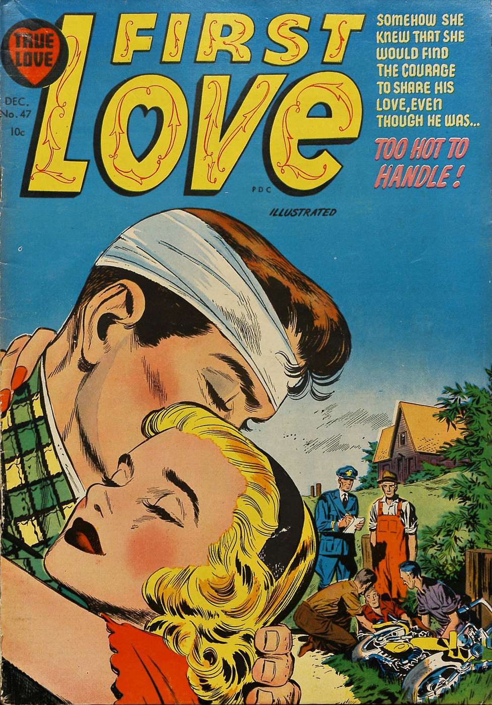Comic Book Cover For First Love Illustrated 47