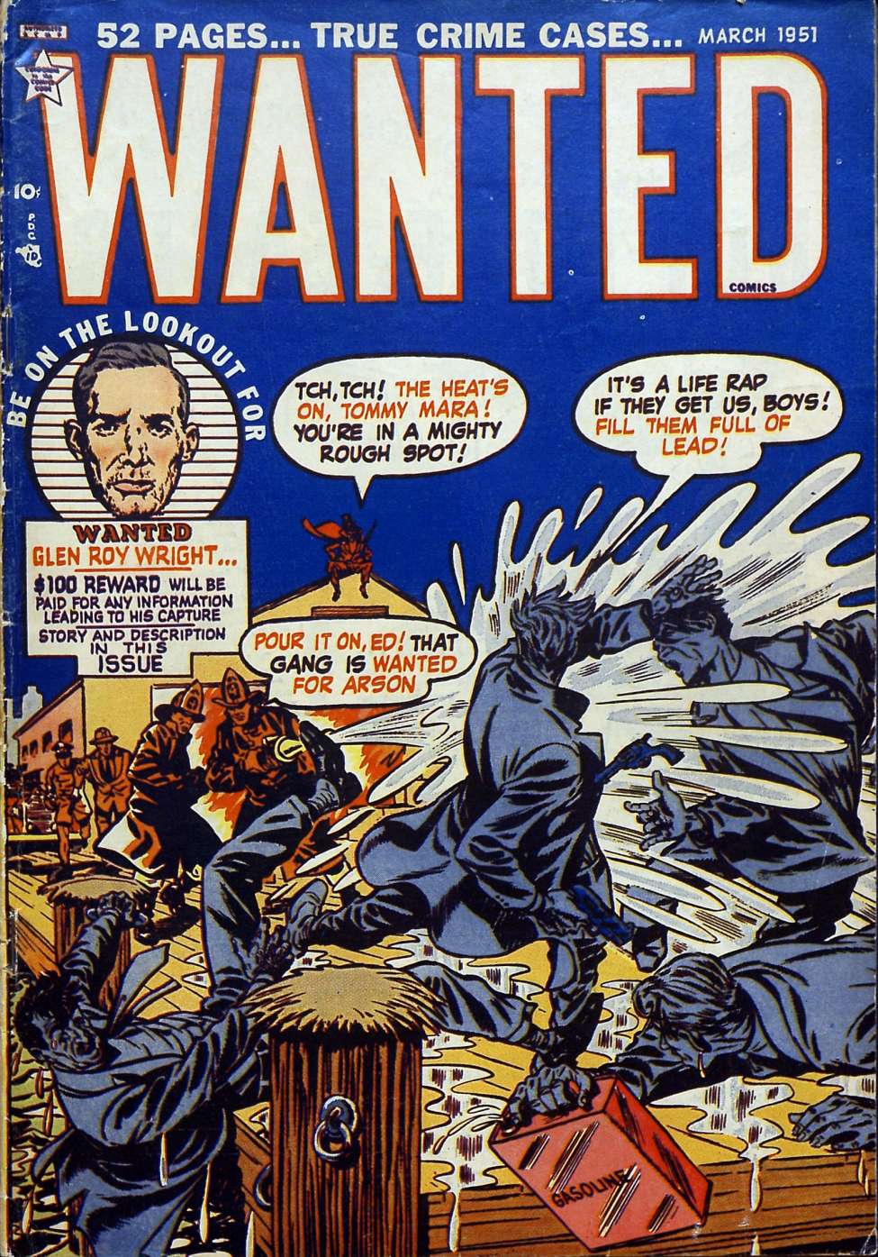 Comic Book Cover For Wanted Comics 35