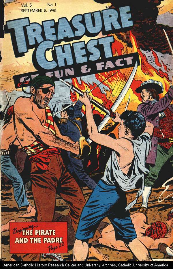Comic Book Cover For Treasure Chest of Fun and Fact v5 1