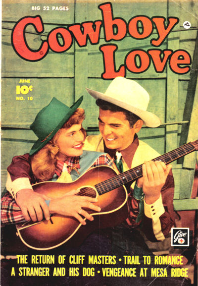 Comic Book Cover For Cowboy Love 10 - Version 1