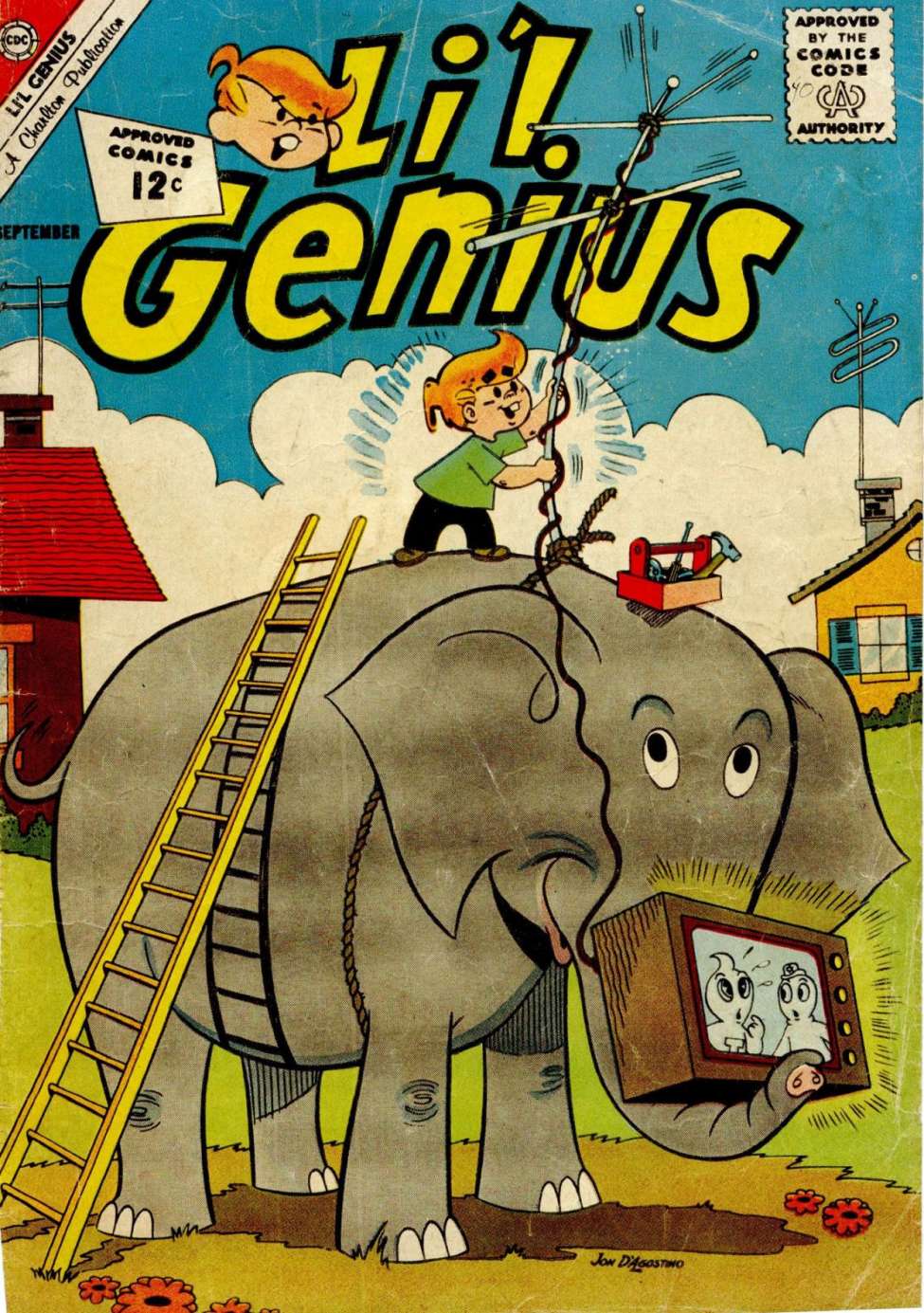 Book Cover For Li'l Genius 40 - Version 1