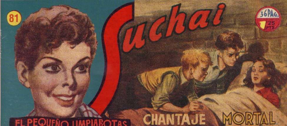 Comic Book Cover For Suchai 81 - Chantaje Mortal
