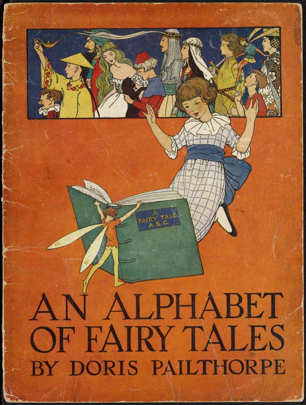 Comic Book Cover For An Alphabet of Fairy Tales