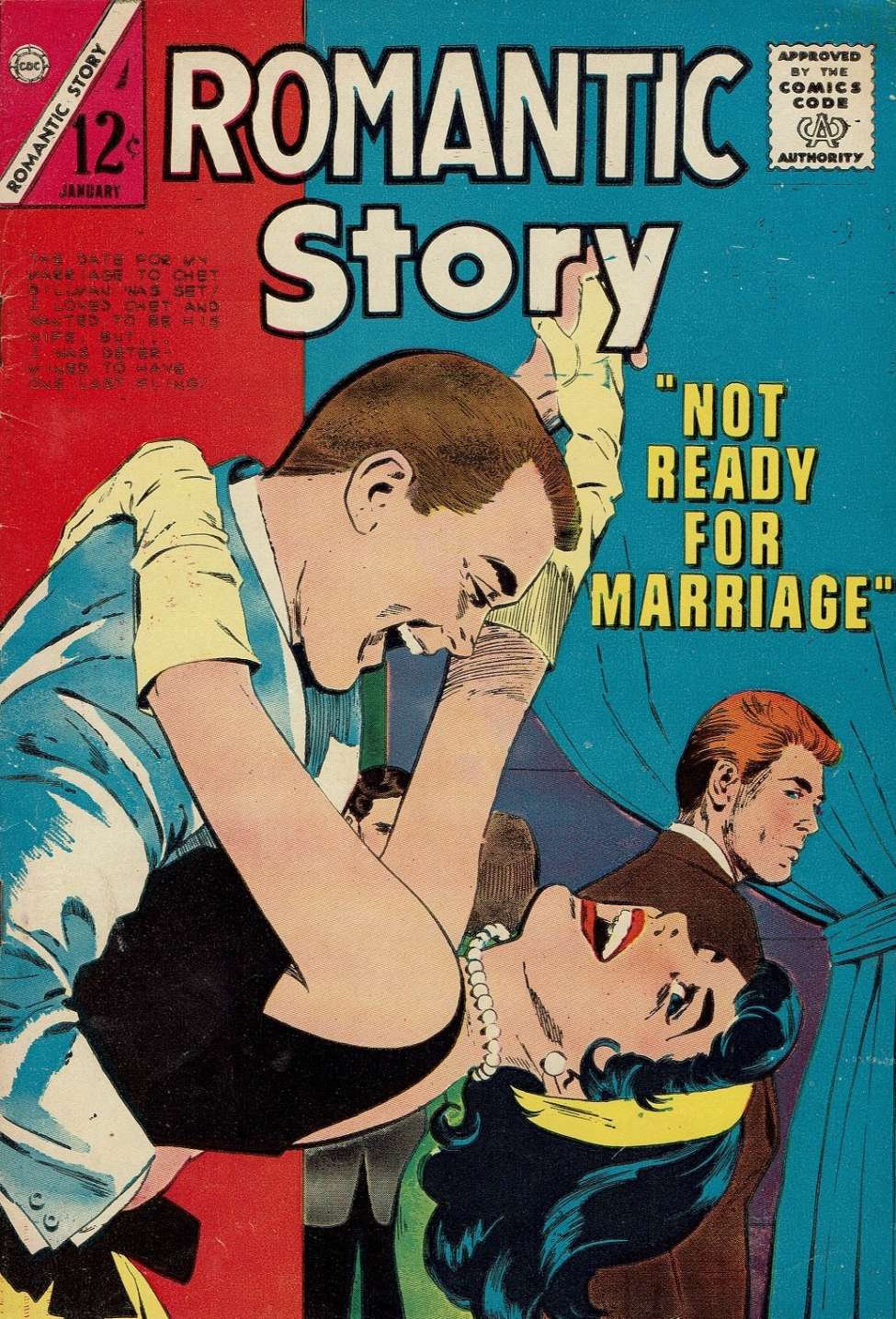 Comic Book Cover For Romantic Story 70