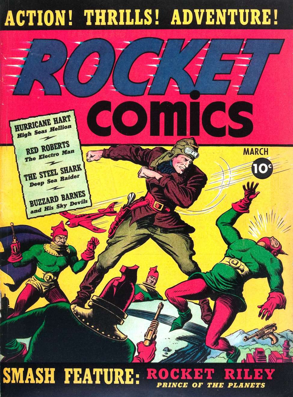 Book Cover For Rocket Comics 1 (paper/2fiche)