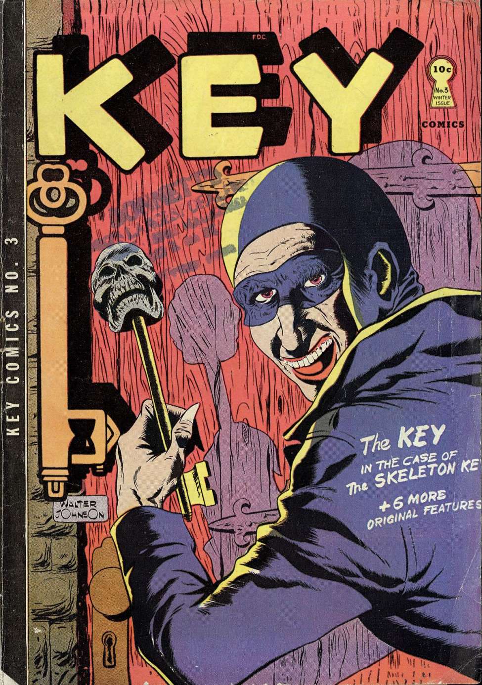 Comic Book Cover For Key Comics 3