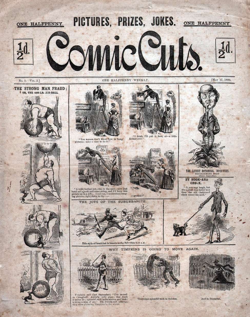 Book Cover For Comic Cuts 1