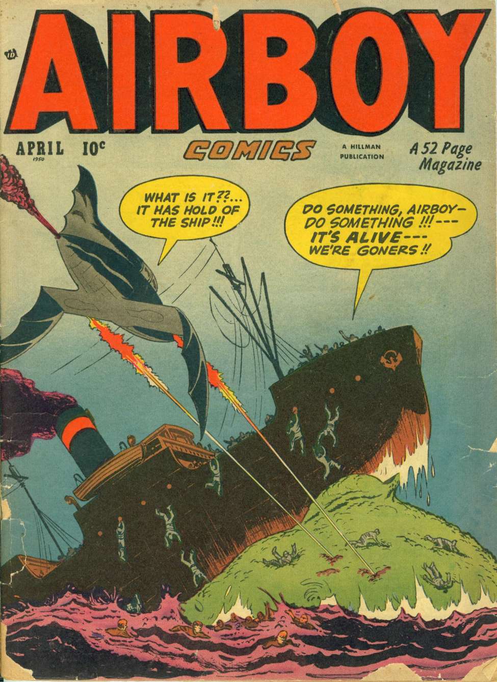 Comic Book Cover For Airboy Comics v7 3
