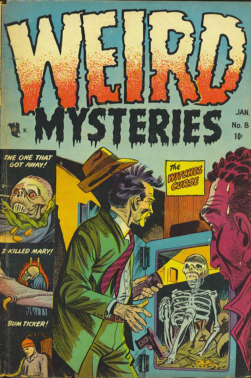 Book Cover For Weird Mysteries 8