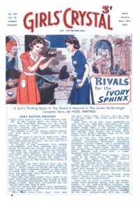 Large Thumbnail For Girls' Crystal 467 - Rivals for the Ivory Sphinx