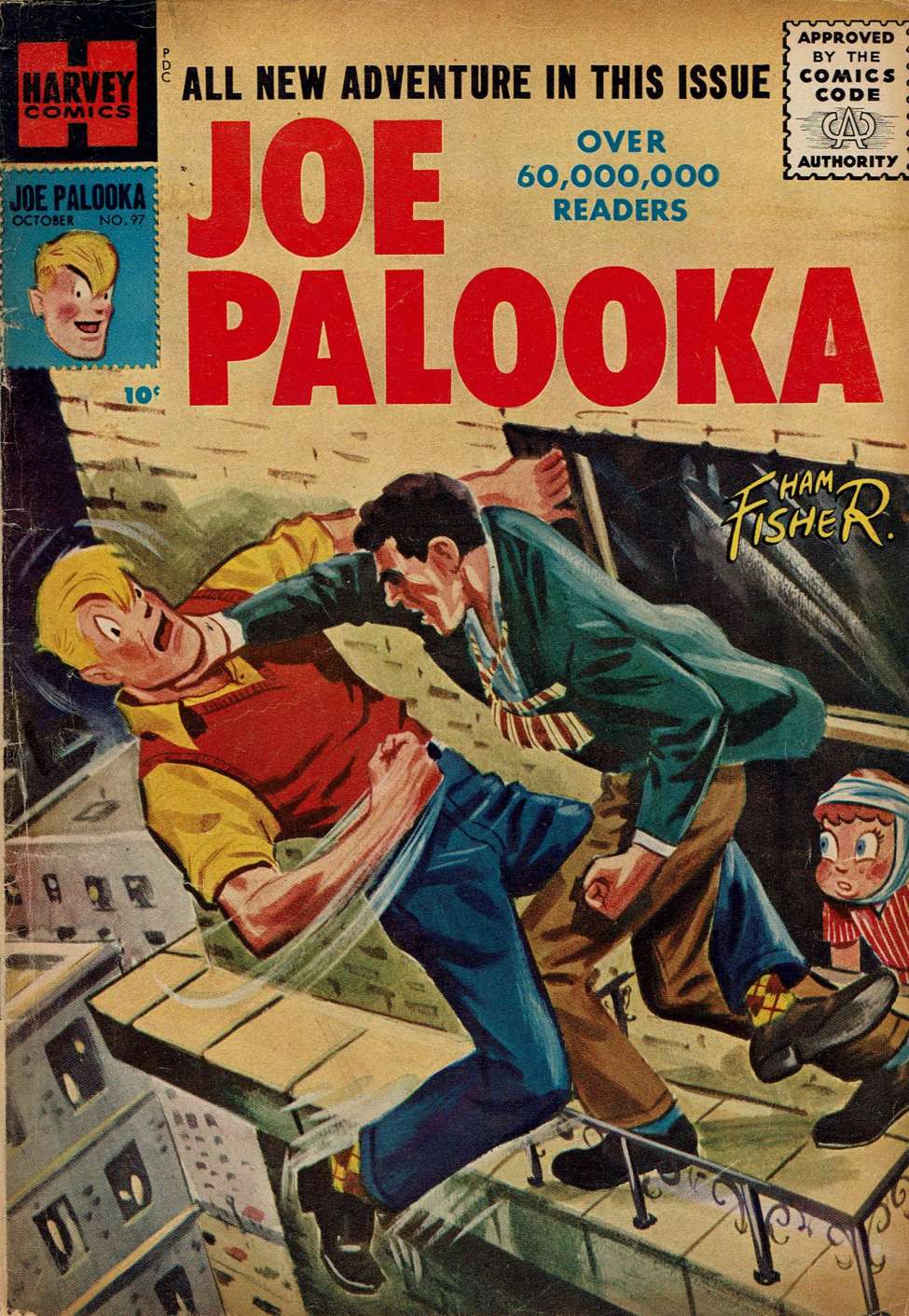 Book Cover For Joe Palooka Comics 97