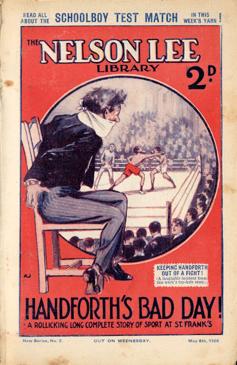 Comic Book Cover For Nelson Lee Library s2 2 - Handforth's Bad Day