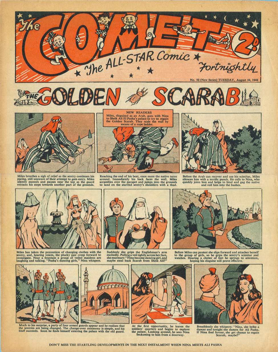Book Cover For The Comet 50