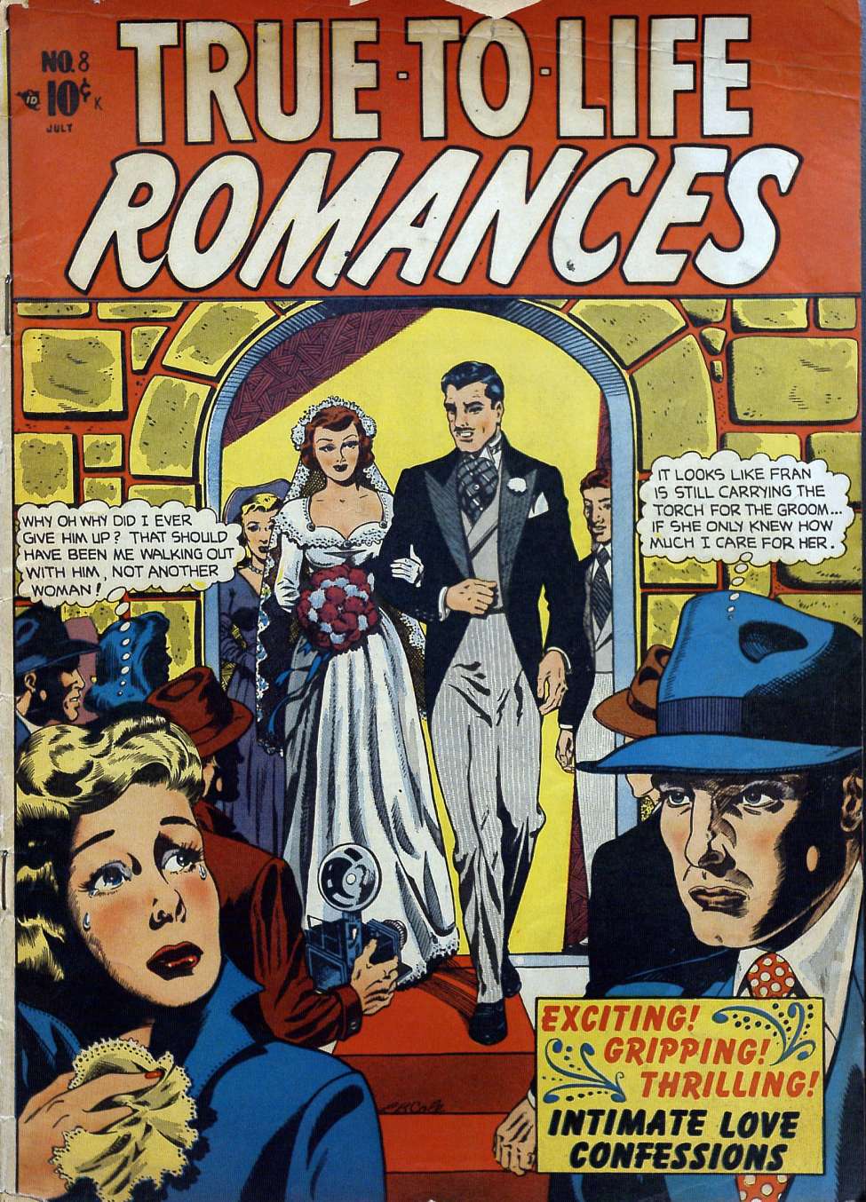 Comic Book Cover For True-To-Life Romances s2 8