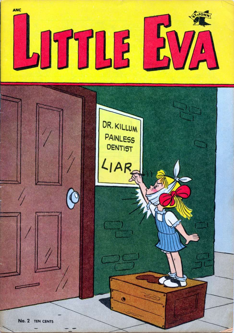 Comic Book Cover For Little Eva 2