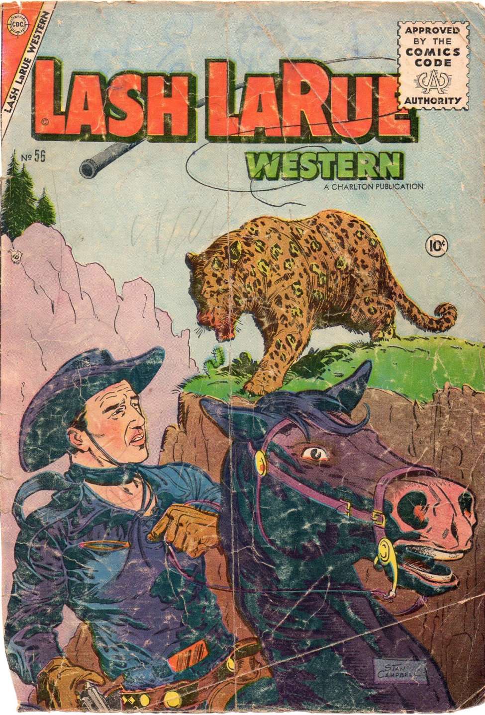 Book Cover For Lash LaRue Western 56