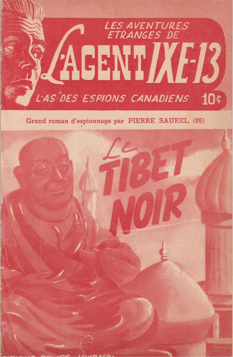 Comic Book Cover For L'Agent IXE-13 v2 86 - Le Tibet noir