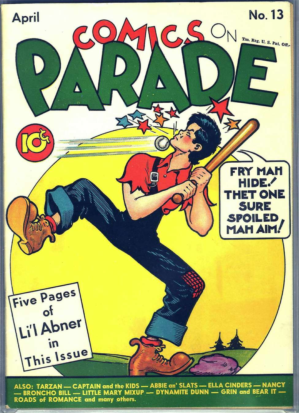 Book Cover For Comics on Parade 13