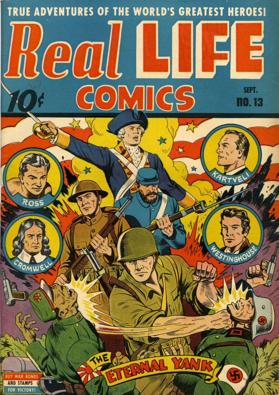 Comic Book Cover For Real Life Comics 13