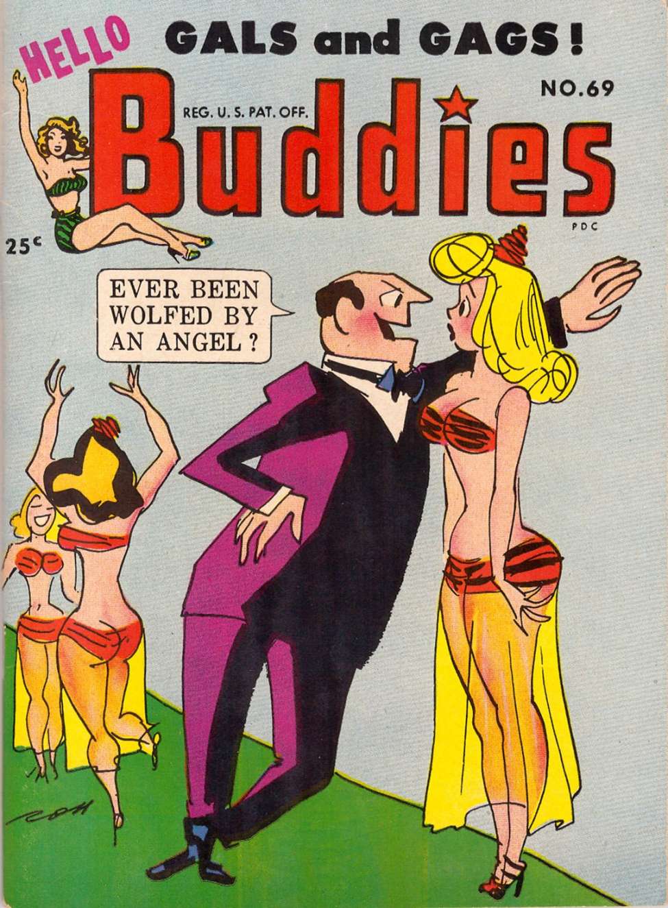 Comic Book Cover For Hello Buddies 69